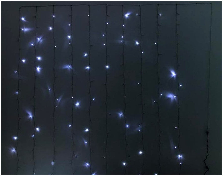 Curtain lights for backdrop and display applications